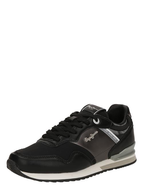 Pepe Jeans Sneaker low 'London Shine'  røgblå / grå / sort / hvid