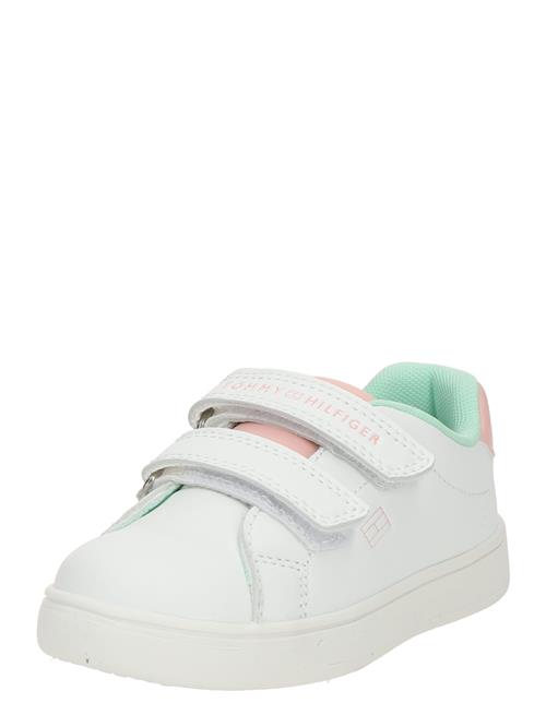 Se TOMMY HILFIGER Sneakers  mint / lyserød / hvid ved About You