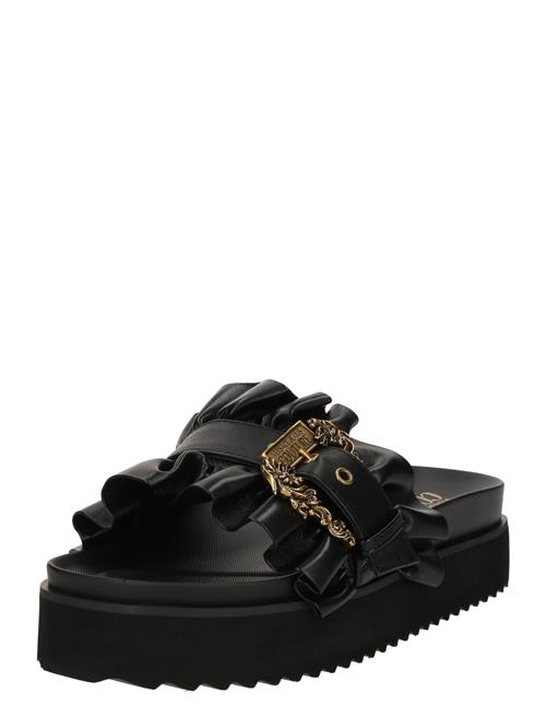 Se Versace Jeans Couture Pantoletter 'FONDO ARIZONA'  guld / sort ved About You