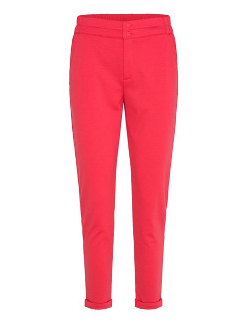 Ankle-Length Pants From Freequent In A Soft Material. The Pants Have A Simple Si FREE/QUENT Red