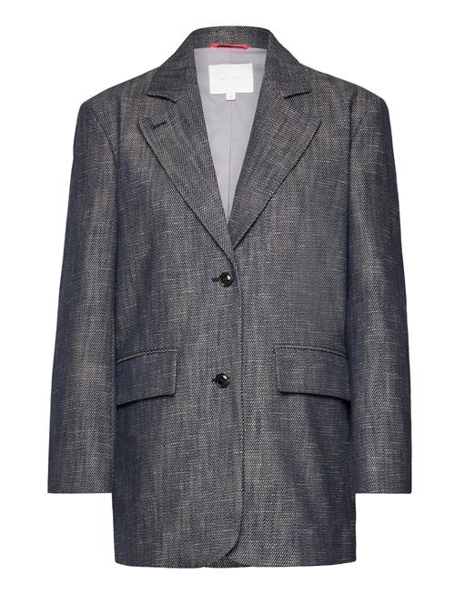 Se Feodora Blazer Rough Twill Naja Lauf Navy ved Booztlet