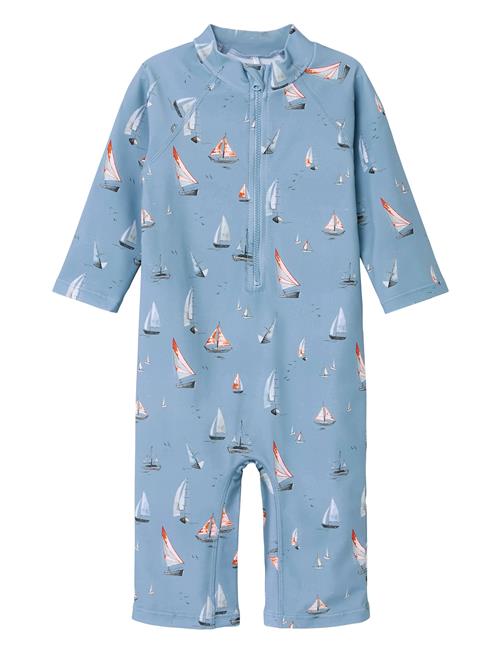 Nmmzilo 3/4 Uv Suit Name It Blue