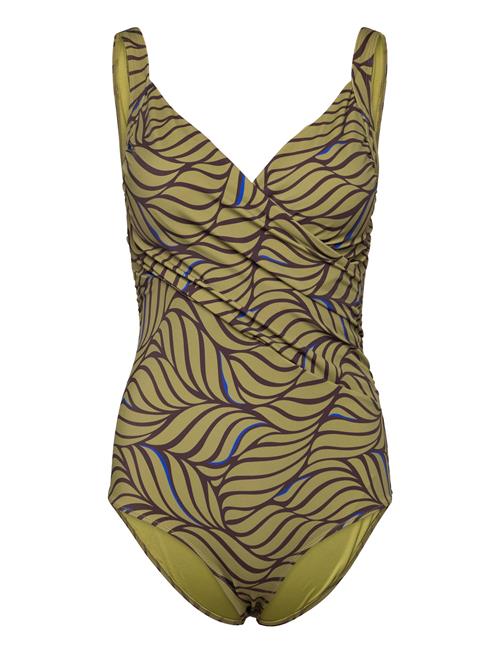 Rivero Wirefree Covering T-Shirt Swimsuit Femilet Green