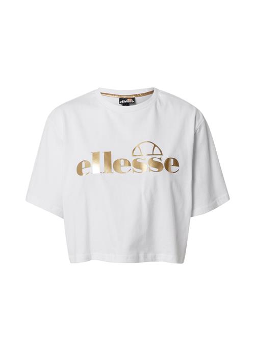 ELLESSE Shirts 'Presepe'  guld / hvid