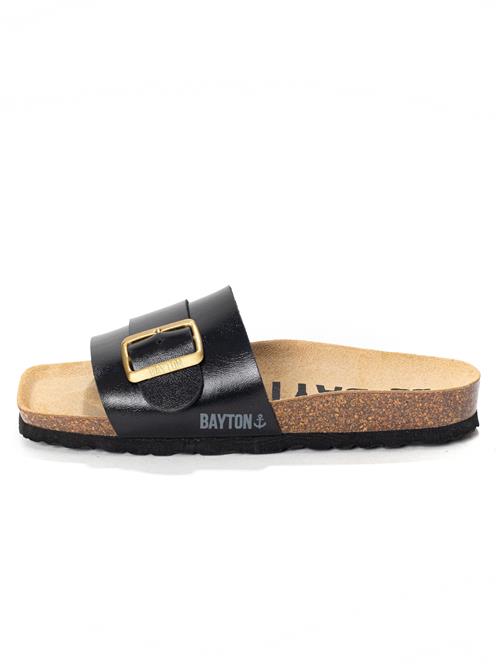 Bayton Pantoletter 'Orense'  guld / sort