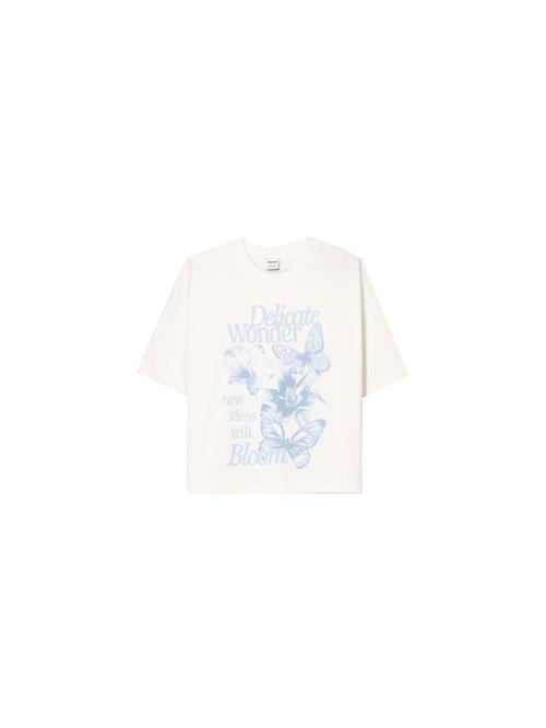 Se Bershka Shirts  safir / dueblå / offwhite ved About You