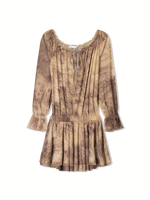 Bershka Kjole  cognac / umbra