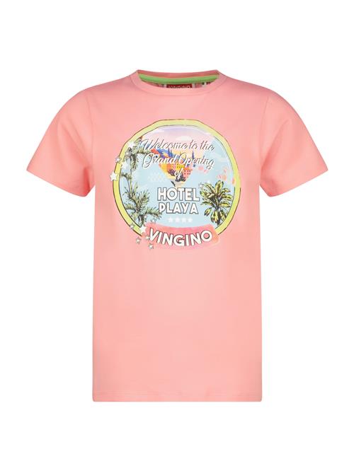 VINGINO Bluser & t-shirts 'Hariette'  lyseblå / lysegul / fersken / hvid