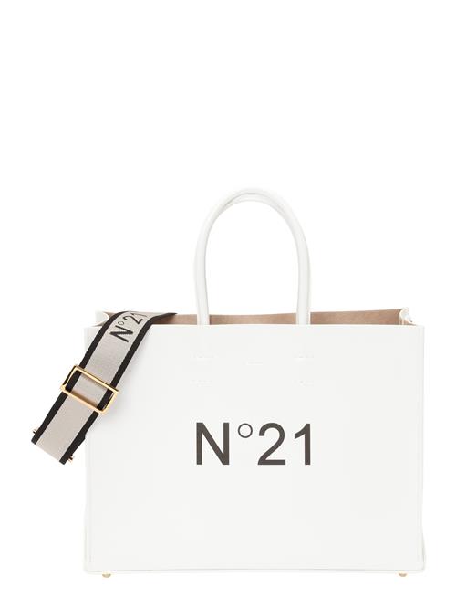 N°21 Shopper  sort / hvid