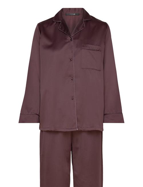 Se Leo Sateen Pyjamas Missya Brown ved Booztlet