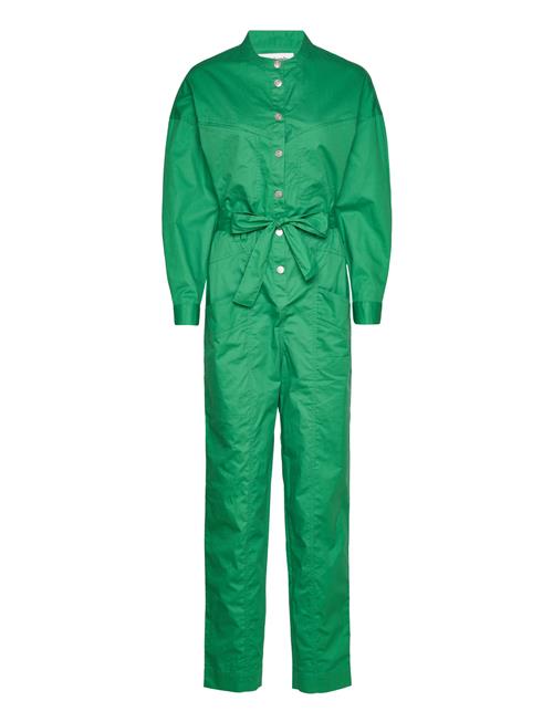 Se Yuko Jumpsuit Lollys Laundry Green ved Booztlet