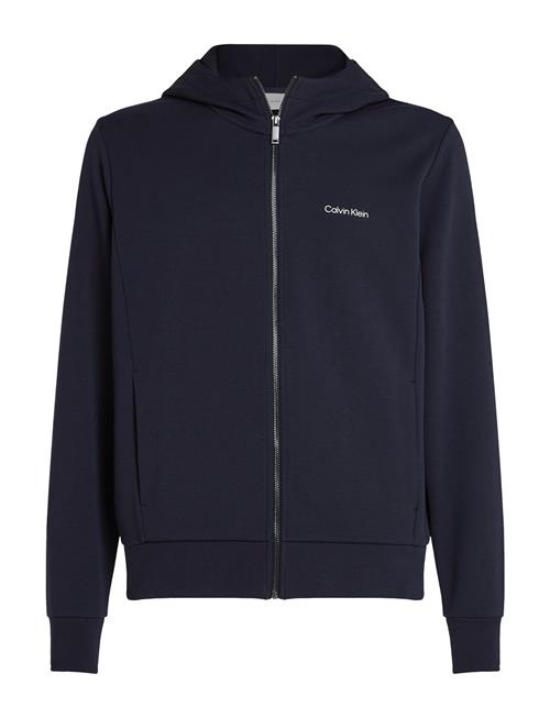 Se Micro Logo Repreve Hoodie Jacket Calvin Klein Navy ved Booztlet