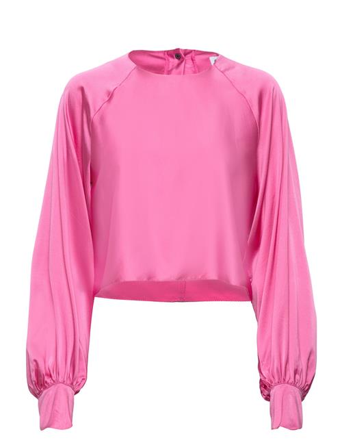 Se Ida Blouse Ahlvar Gallery Pink ved Booztlet