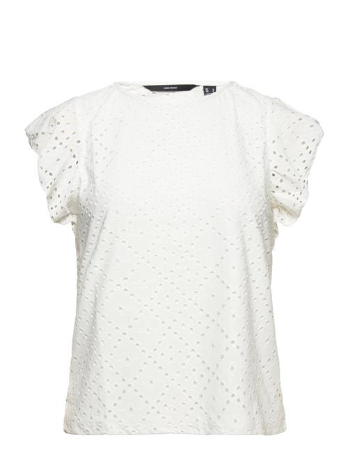 Vmtassa Sl Frill Top Noos Vero Moda White