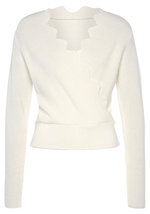 LASCANA Pullover  hvid