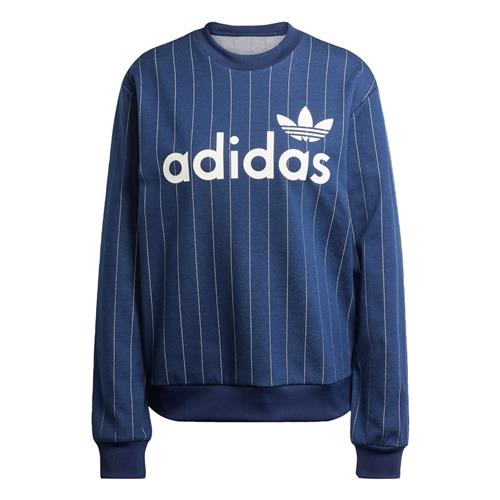 Se ADIDAS ORIGINALS Sweatshirt  mørkeblå / hvid ved About You