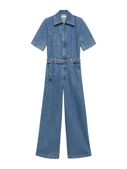 MANGO Jumpsuit 'FLEUR'  blue denim