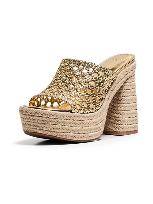 Bershka Pantoletter  guld