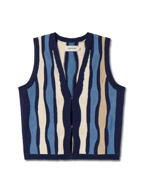 Thinking MU Cardigan ' ROBBIE '  elfenben / marin
