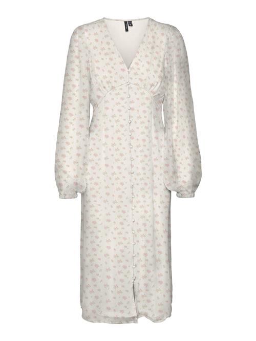 VERO MODA Blusekjole 'VMSmilla'  grøn / lyserød / hvid