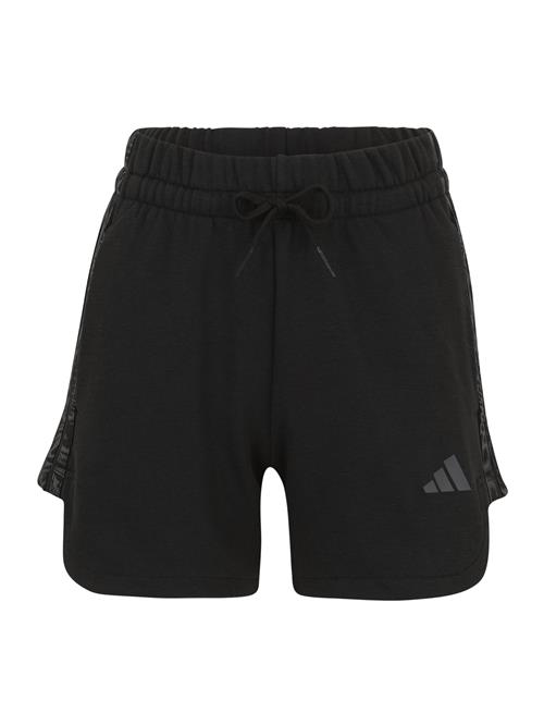 ADIDAS SPORTSWEAR Sportsbukser  mørkegrå / sort