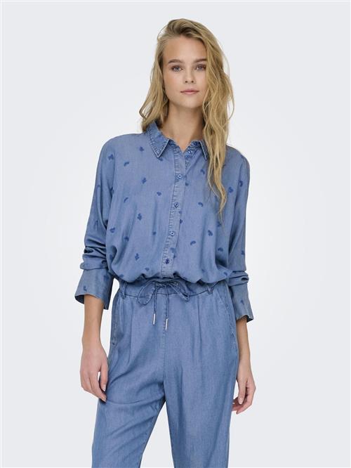 ONLY Bluse 'ONLNew'  blue denim