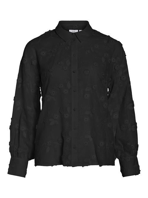 VILA Bluse  sort