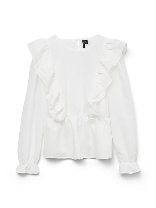 VERO MODA Bluse 'VMOlina'  hvid