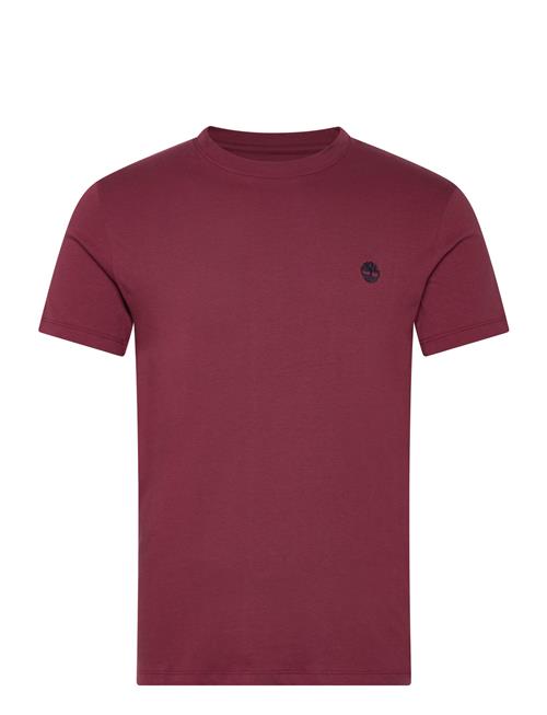 Dunstan River Short Sleeve Tee Cordovan Timberland Burgundy