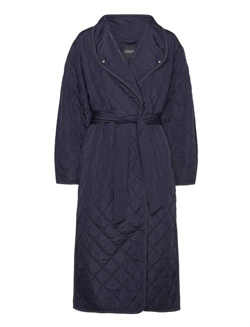 Slumina Coat Soaked In Luxury Navy