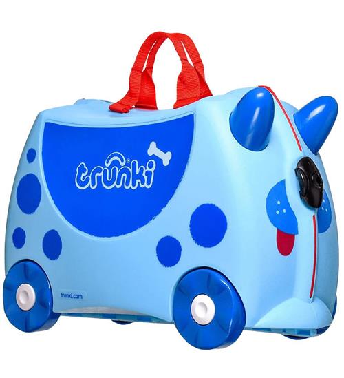 Se Trunki Kuffert - Dougie Dog - Blue ved KidsWorld