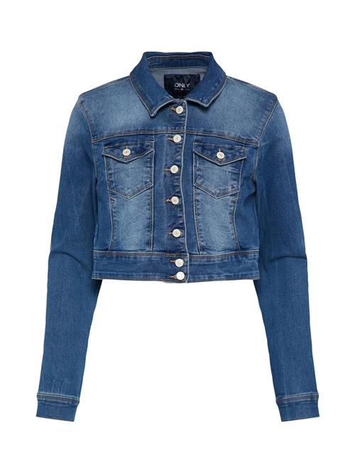 ONLY Overgangsjakke  blue denim