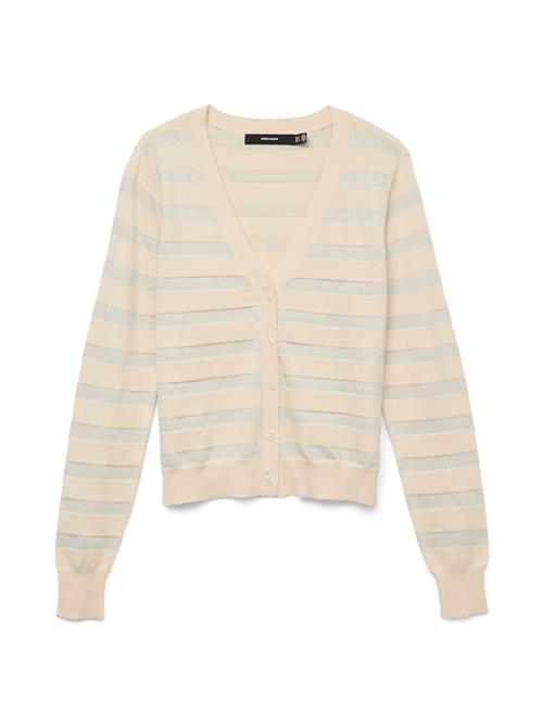 VERO MODA Cardigan 'VMHAPPYSHINE'  creme / kit