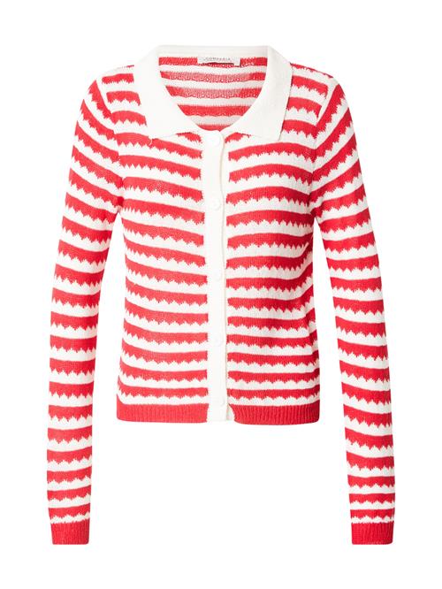 Compania Fantastica Cardigan  rød / hvid