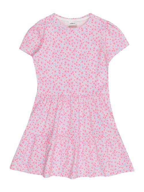 s.Oliver Kjole  blå / navy / pink / hvid