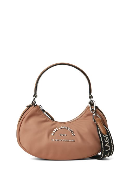 Karl Lagerfeld Skuldertaske  karamel / sort / sølv