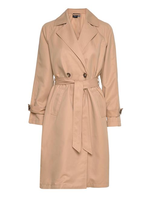 Vmlou Long Trenchcoat Vero Moda Beige