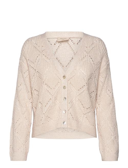 Se Fqjazz-Cardigan FREE/QUENT Beige ved Booztlet