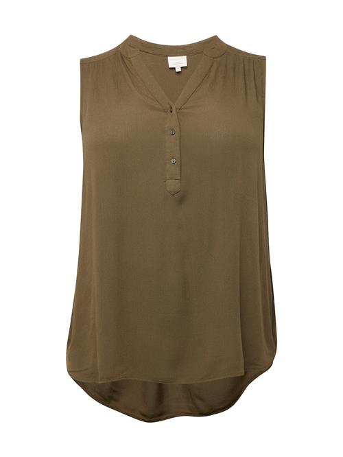 ONLY Carmakoma Bluse 'CARJETTE'  mørkegrøn