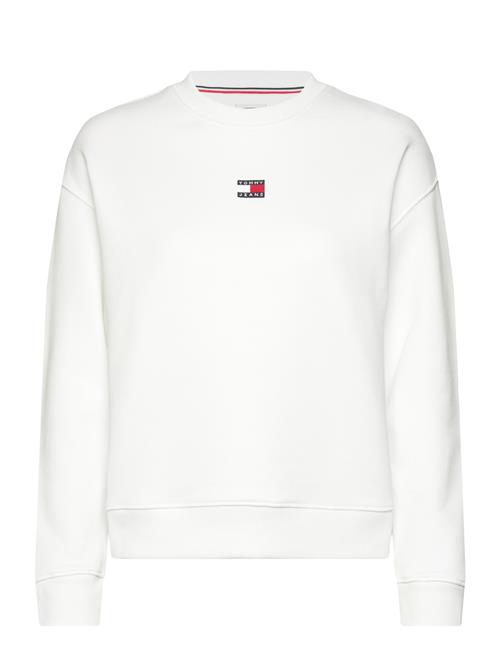 Se Tjw Bxy Badge Crew Ext Tommy Jeans White ved Booztlet