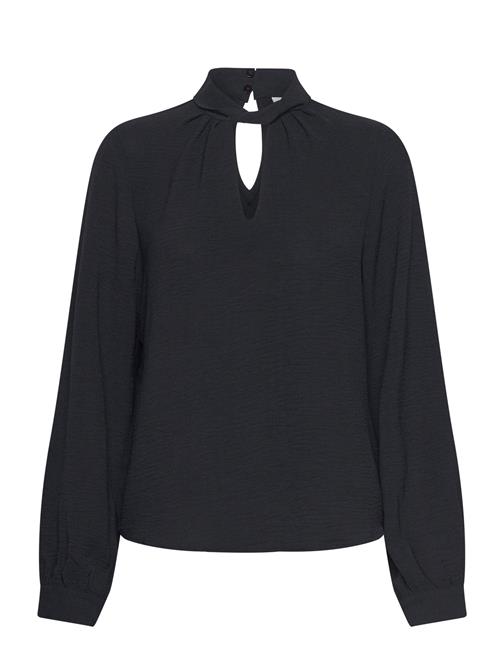 Visurashil High Neck L/S Top/R/Dfs Vila Black