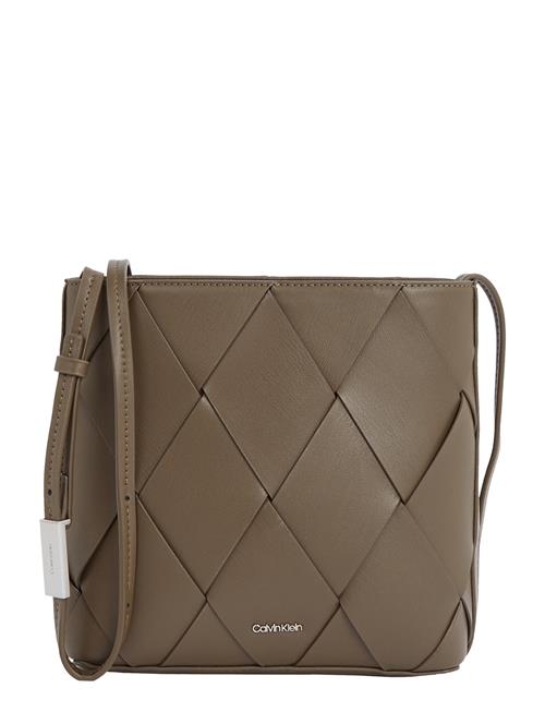 Ck Woven Square Crossbody Calvin Klein Khaki