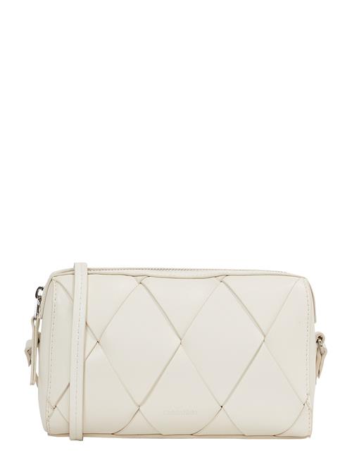 Ck Woven Camera Bag Calvin Klein White