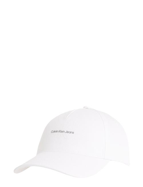 Printed Monologo Cap Calvin Klein White