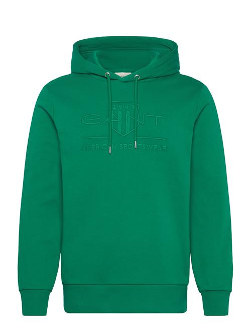 Reg Tonal Shield Hoodie GANT Green