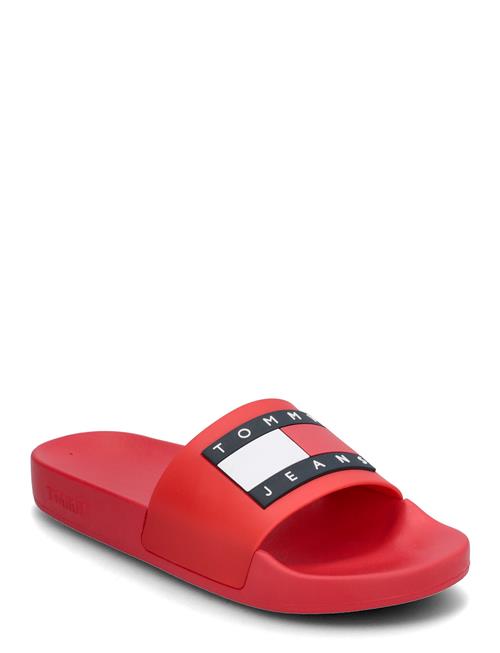 Tommy Jeans Flag Pool Sld Ess Tommy Hilfiger Red
