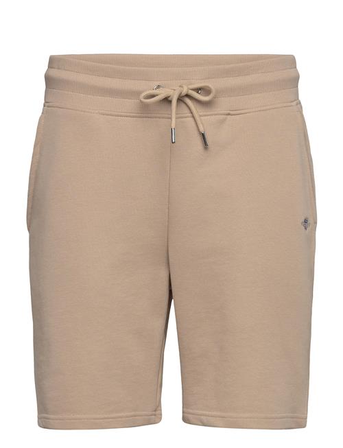 Reg Shield Sweat Shorts GANT Beige