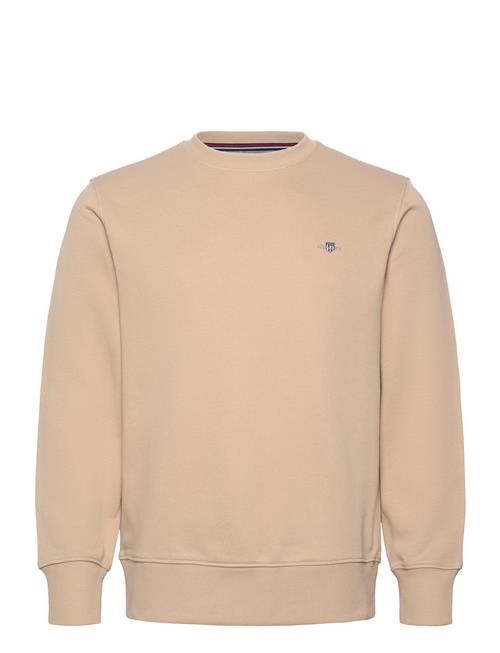 Reg Shield C-Neck Sweat GANT Cream