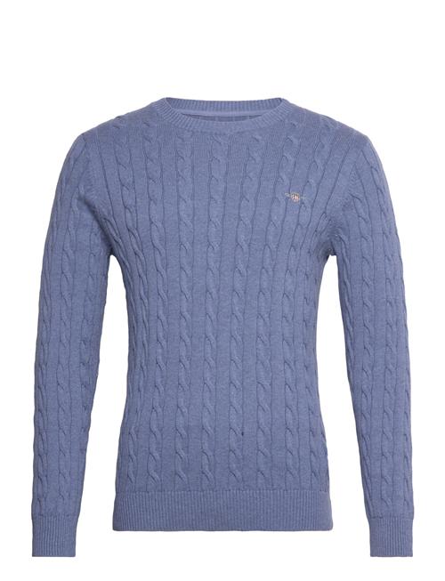 Cotton Cable C-Neck GANT Blue