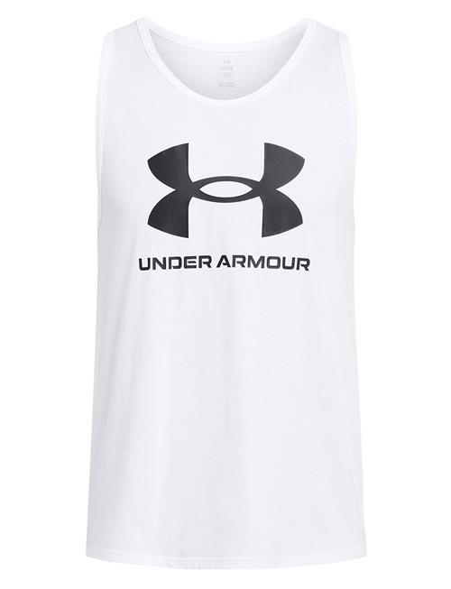 Ua Sportstyle Logo Tank Under Armour White